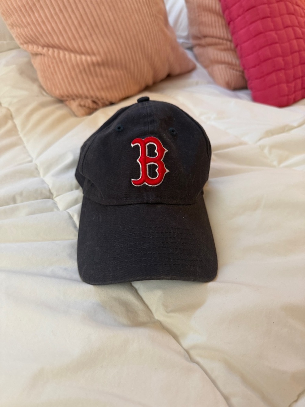 Boston Red Sox Baseball Cap with Red 'B' Logo
